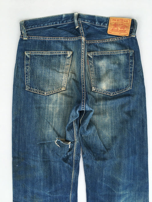 Size 32x28 Joe McCoy Japan Denim Honeycombs