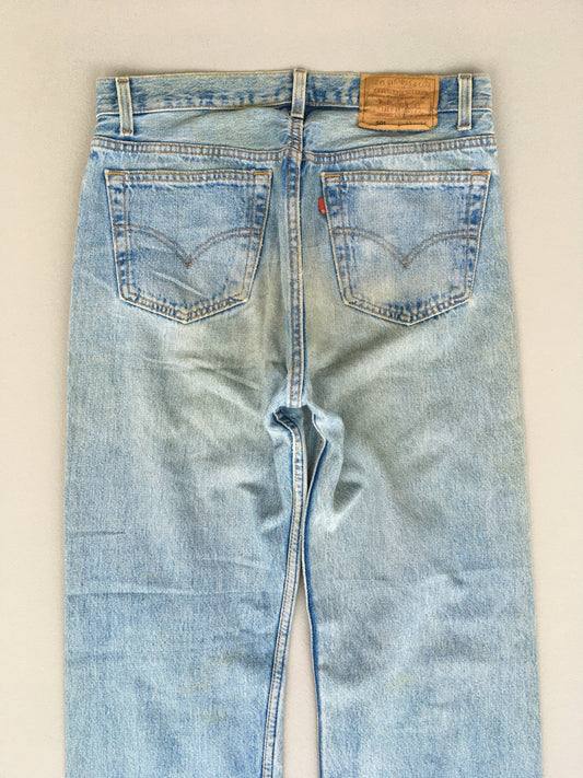 Levi's 501 Denim Jeans Light Washed Size 30x33.5