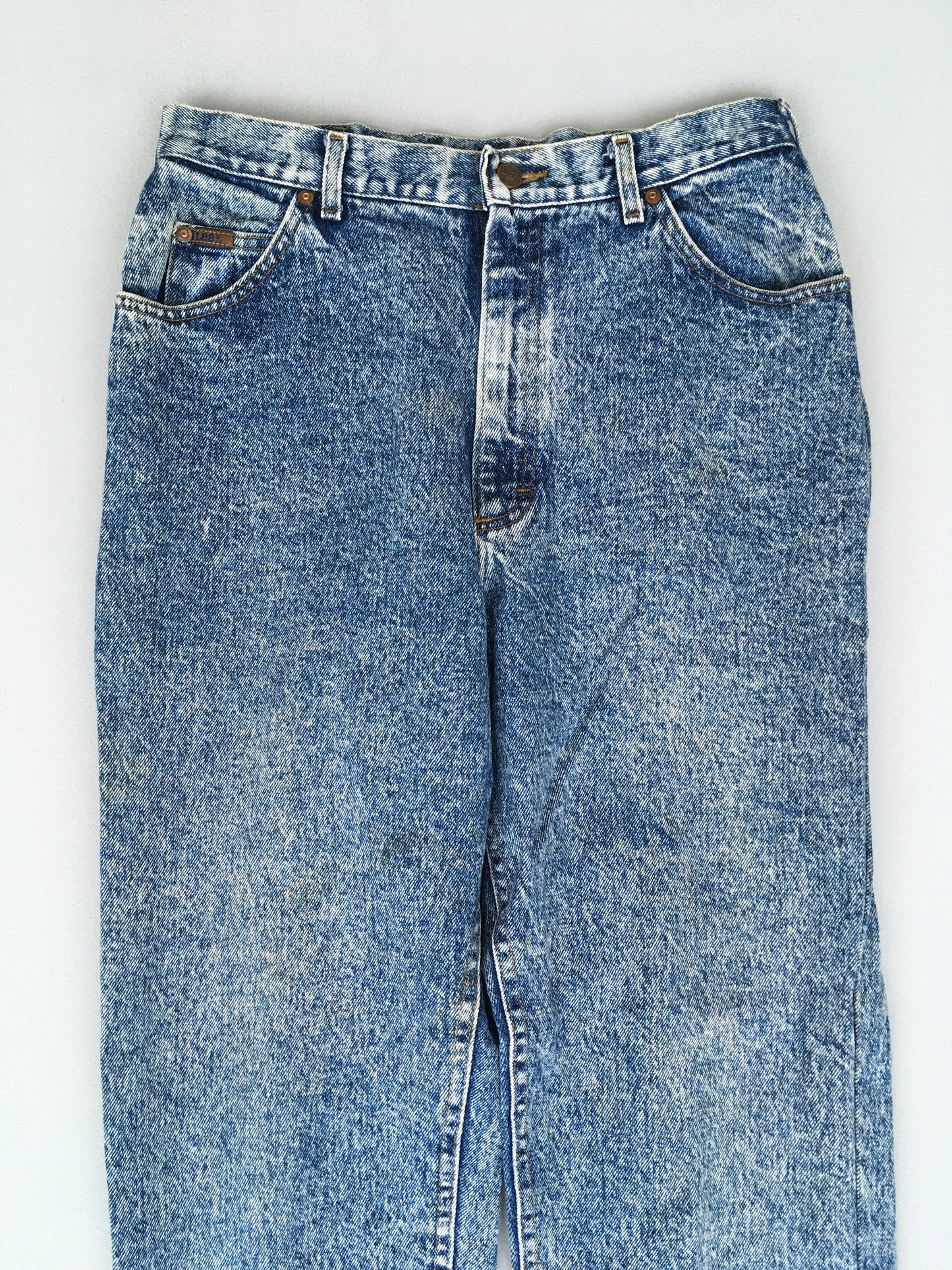 Lee Riders Acid Washed Jeans Size 30x28.5