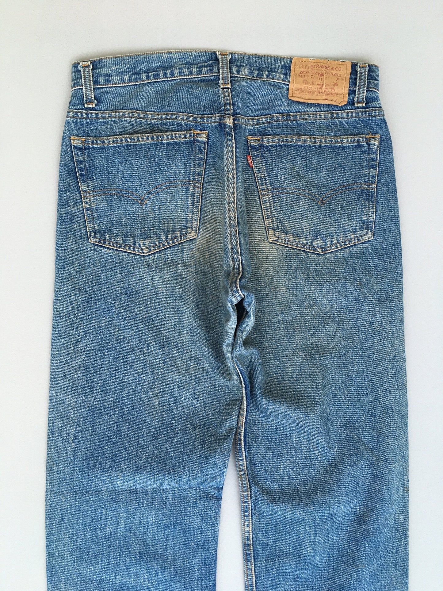 Size 31x33 Levis 501XX Stone Washed Jeans