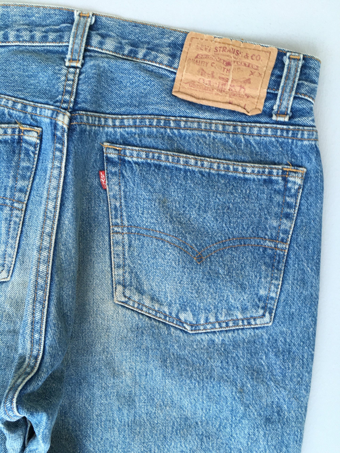 Size 31x33 Levis 501XX Stone Washed Jeans