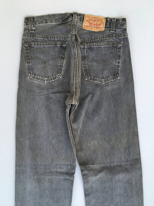 Levi's 501 Ash Gray Jeans Size 28x31.5