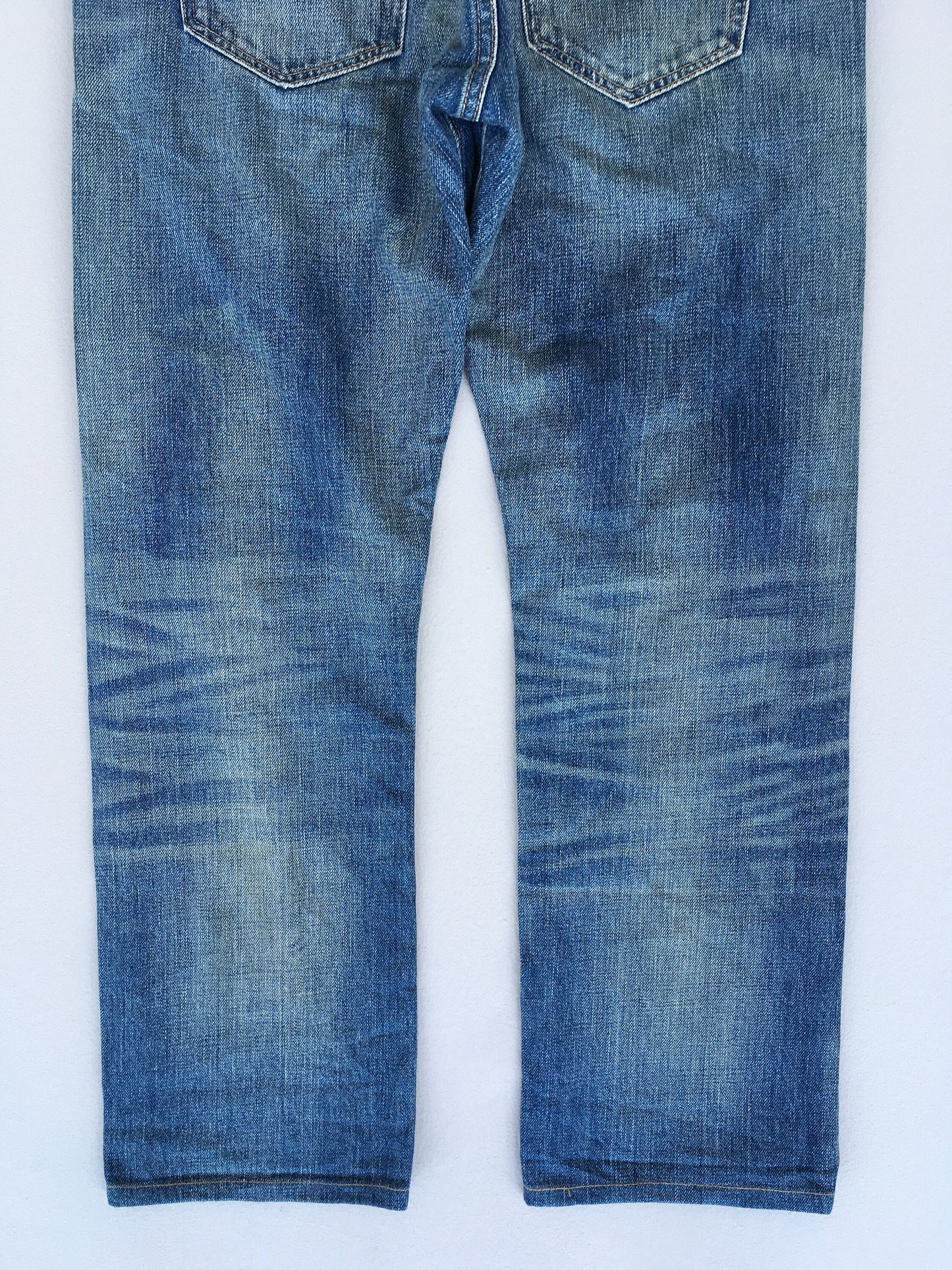 Levi's 501 Faded Blue Jeans Size 30x27