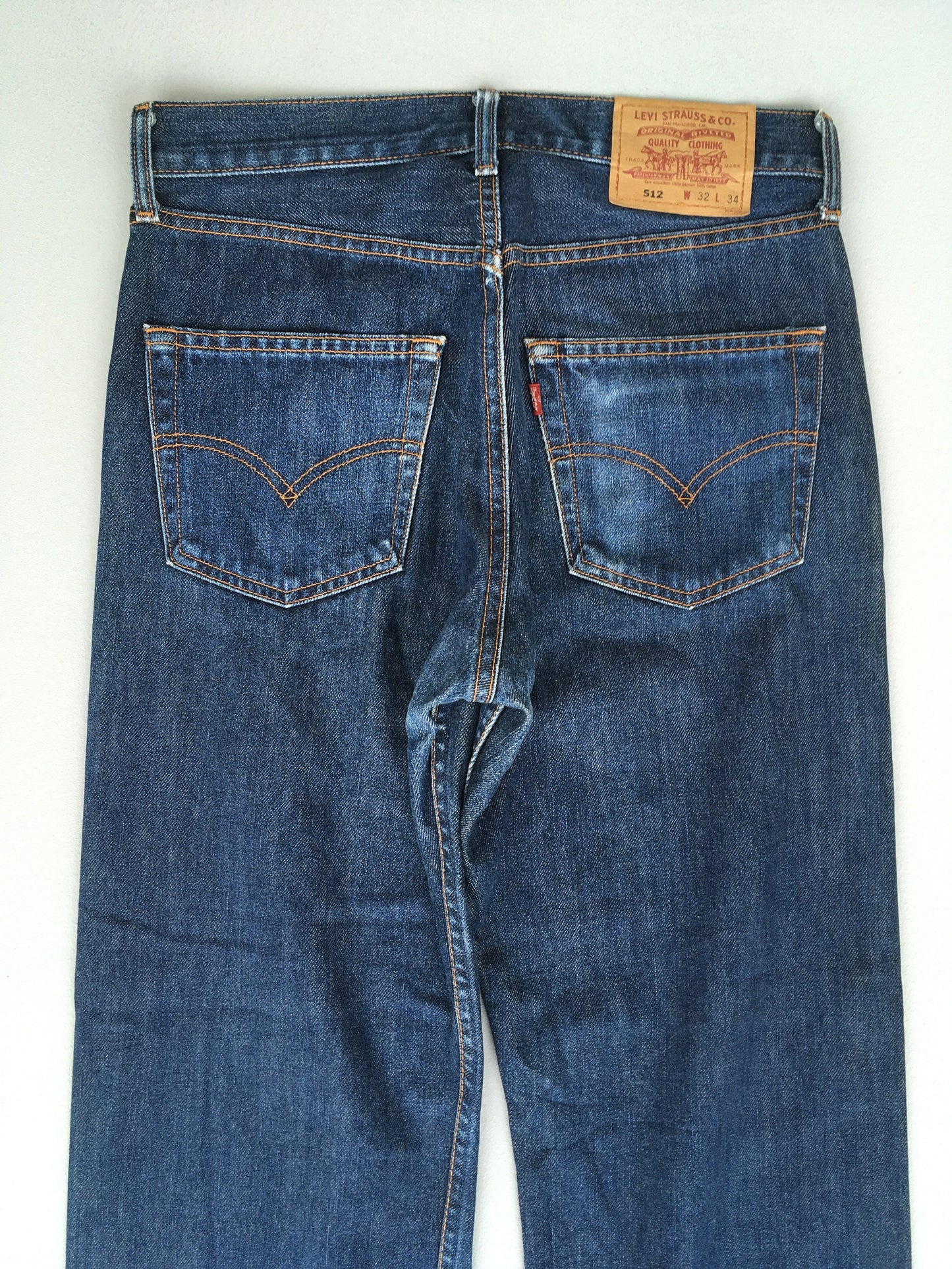 Levi's 512 Blue Loose Jeans Size 31x27.5