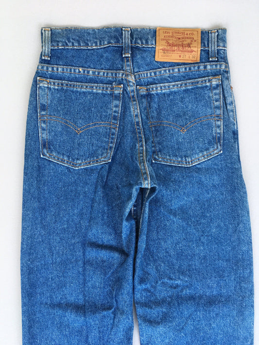 Size 26x29 Levis 610 Stone Washed Jeans