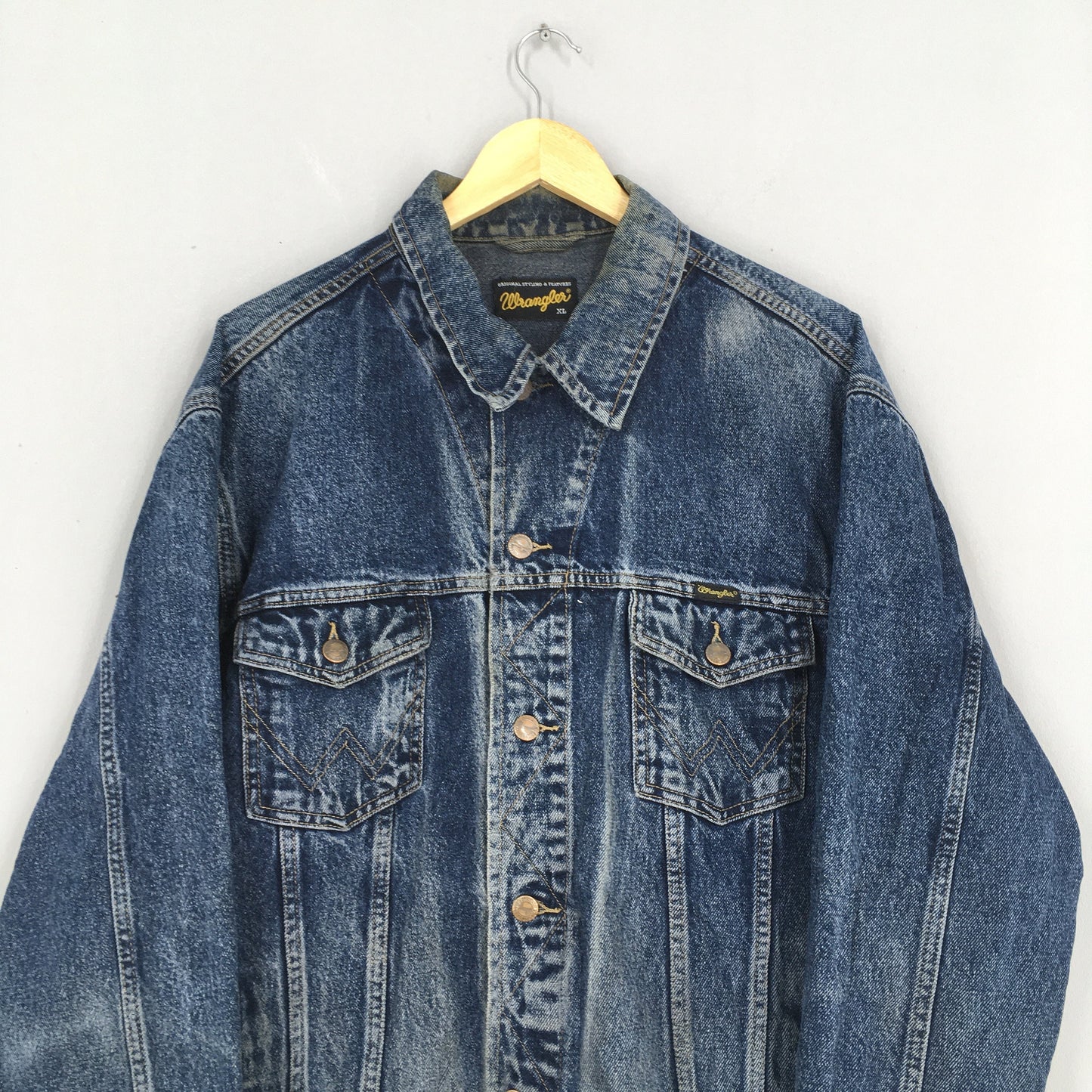 Wrangler Trucker Denim Jacket XLarge