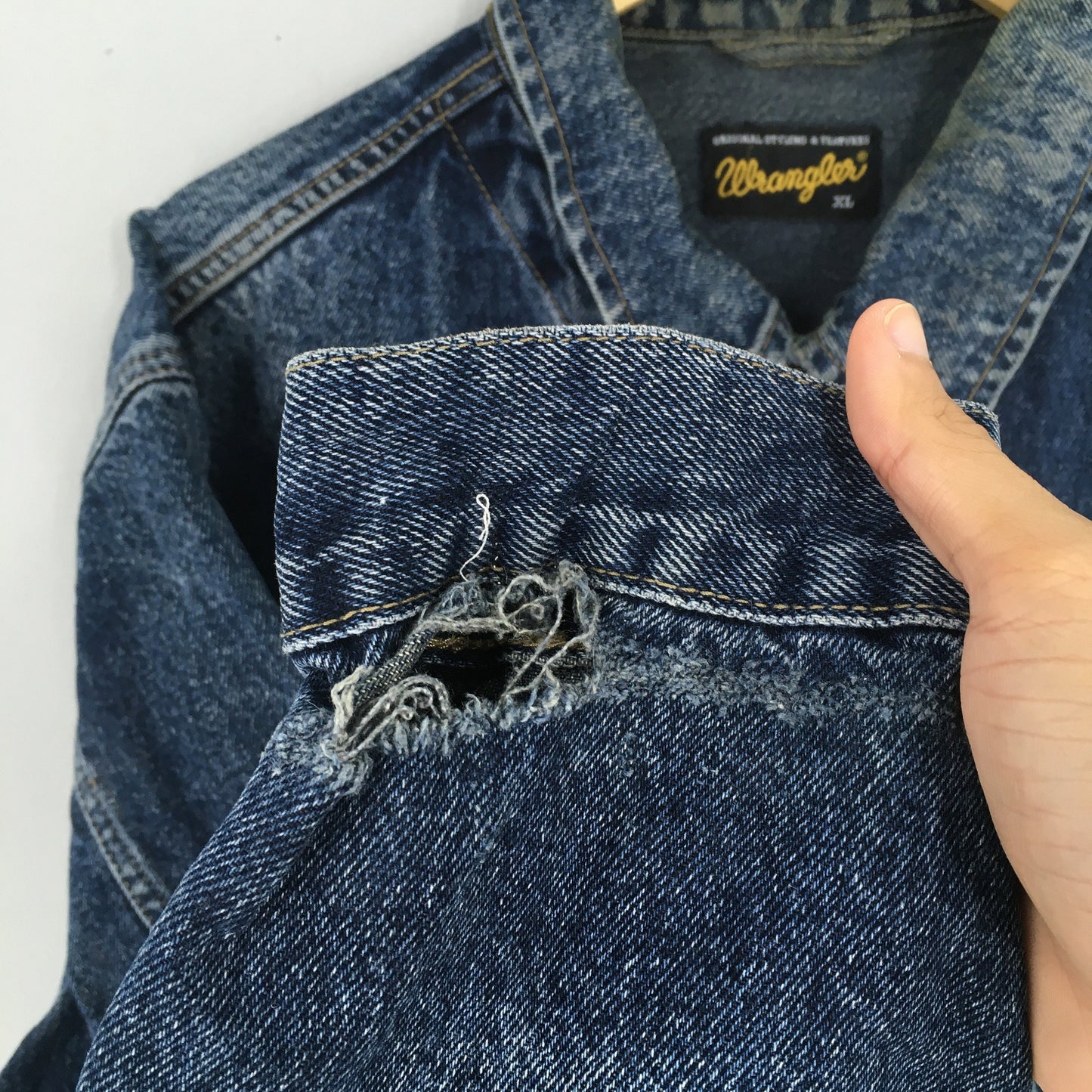 Wrangler Trucker Denim Jacket XLarge