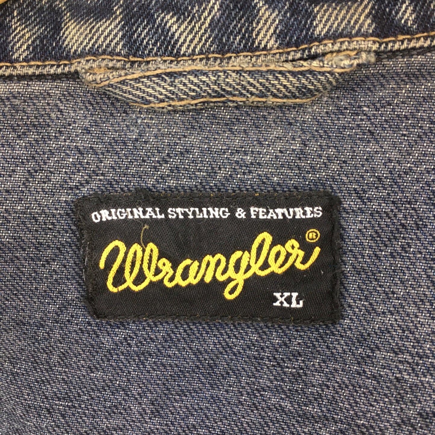 Wrangler Trucker Denim Jacket XLarge