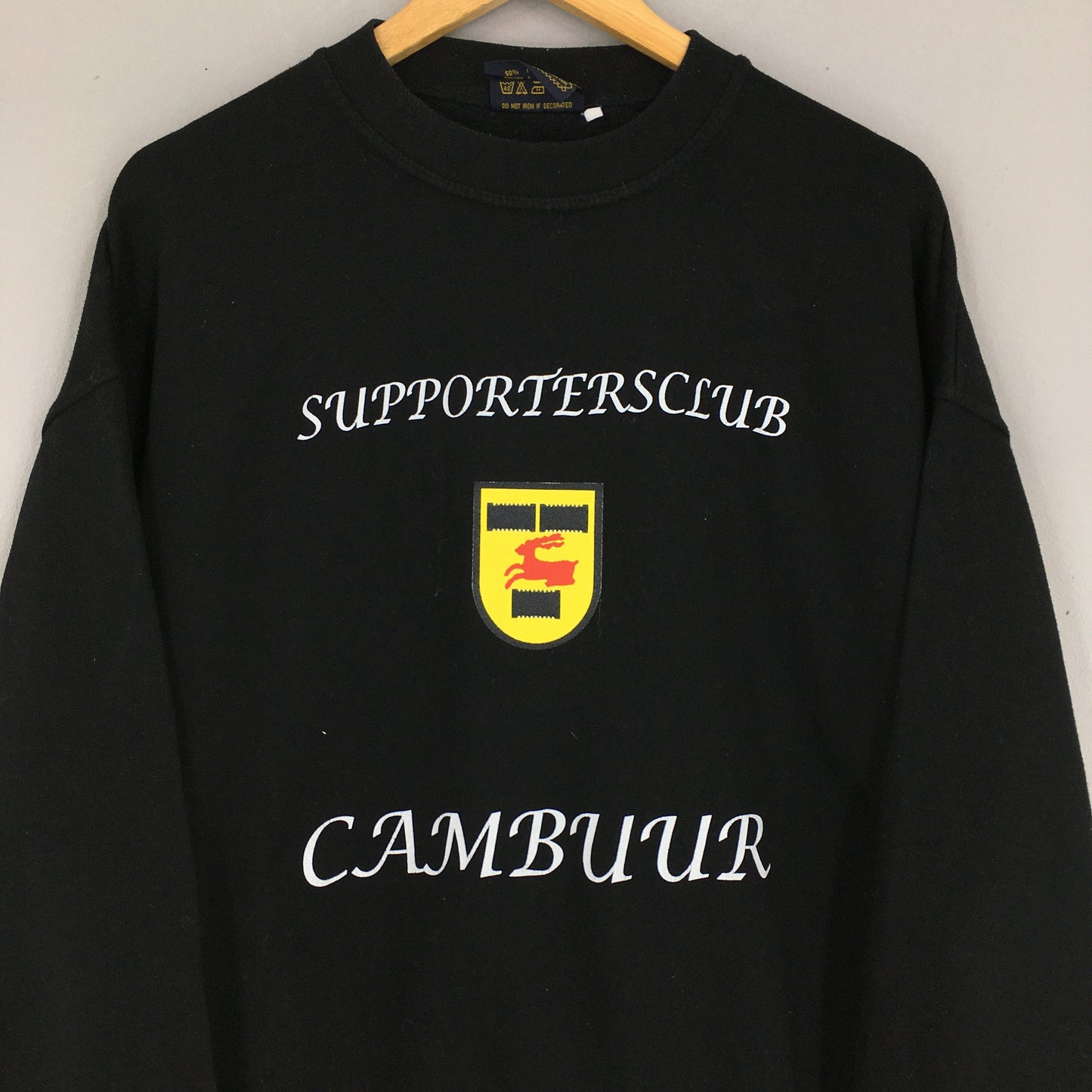 Supportersclub SC Cambuur Black Sweatshirt Large