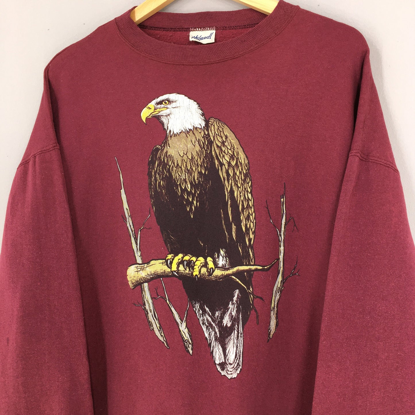 Alaska Eagles Red Sweatshirt Large