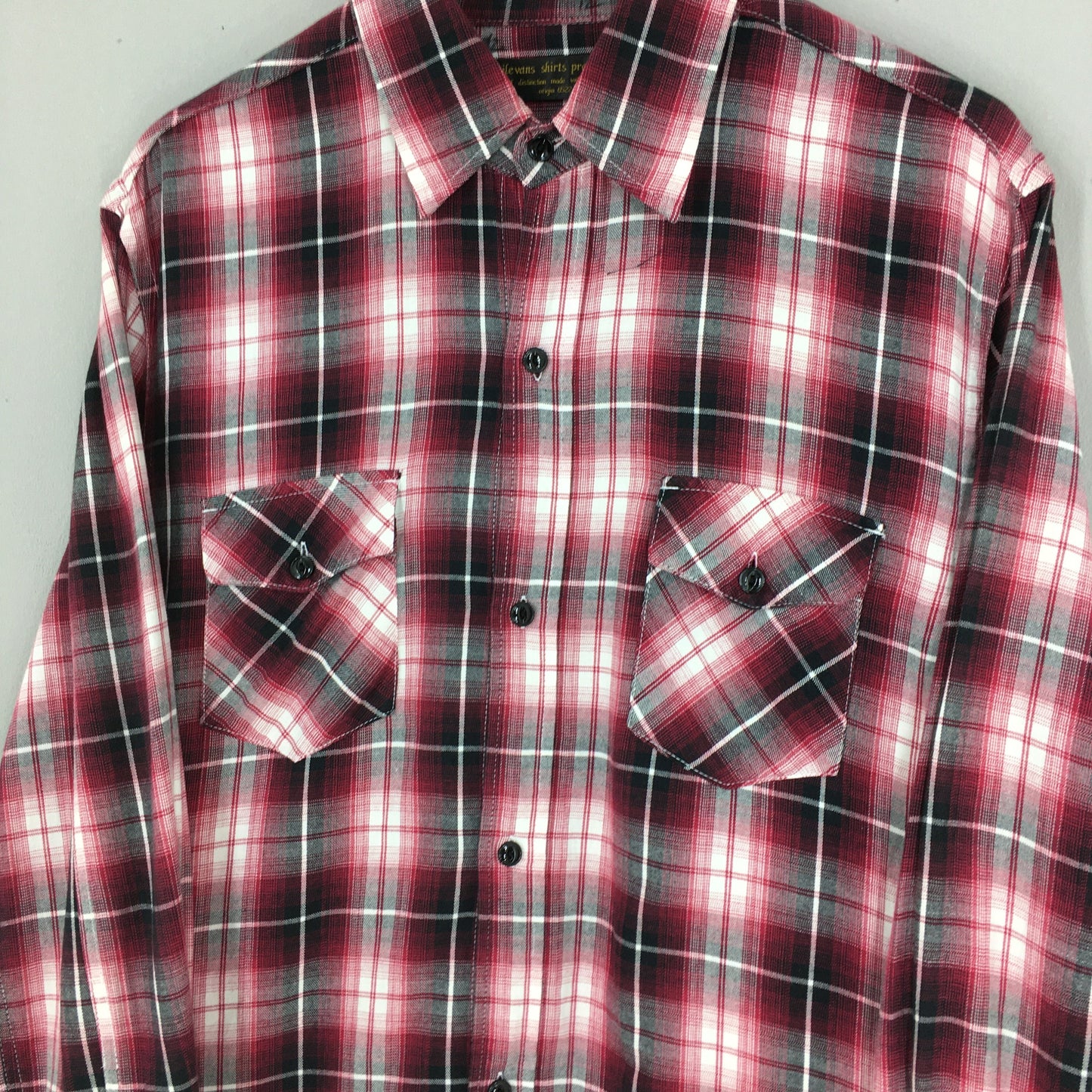 Plaid Shadow Tartan Flannel Large