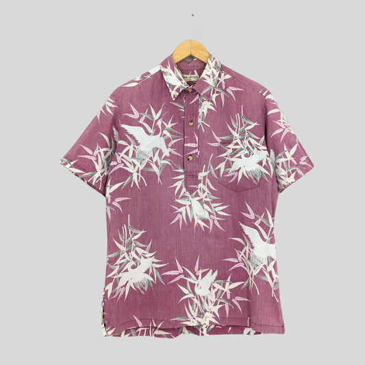 Hawaiian Aloha Beach Shirt Medium