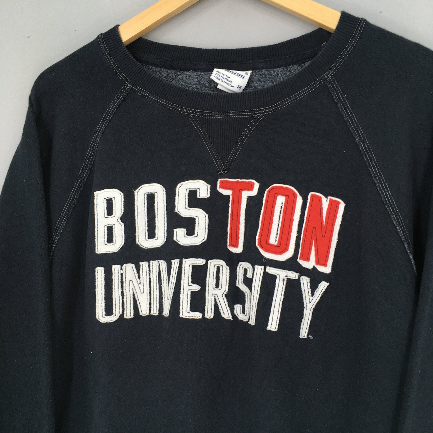 Boston University Black Sweater Medium