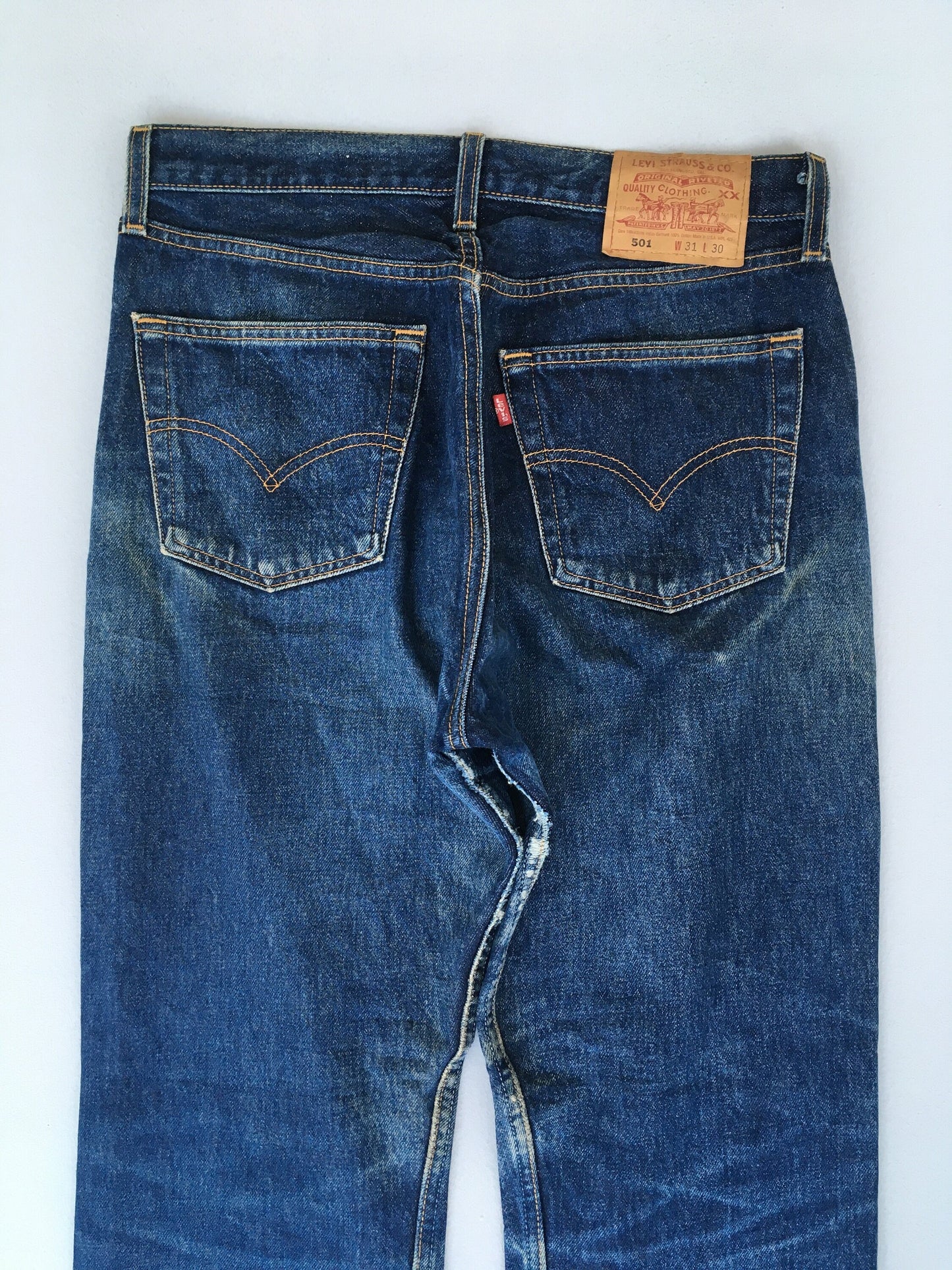 Levi's 501 Indigo Blue Jeans Size 30x30