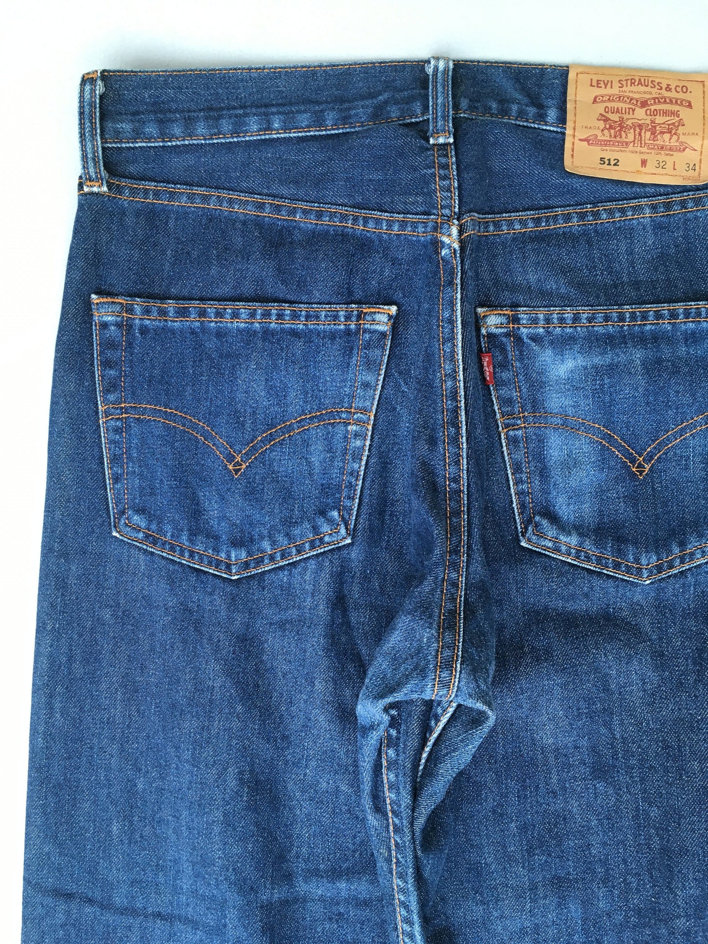 Levi's 512 Blue Loose Jeans Size 31x27.5