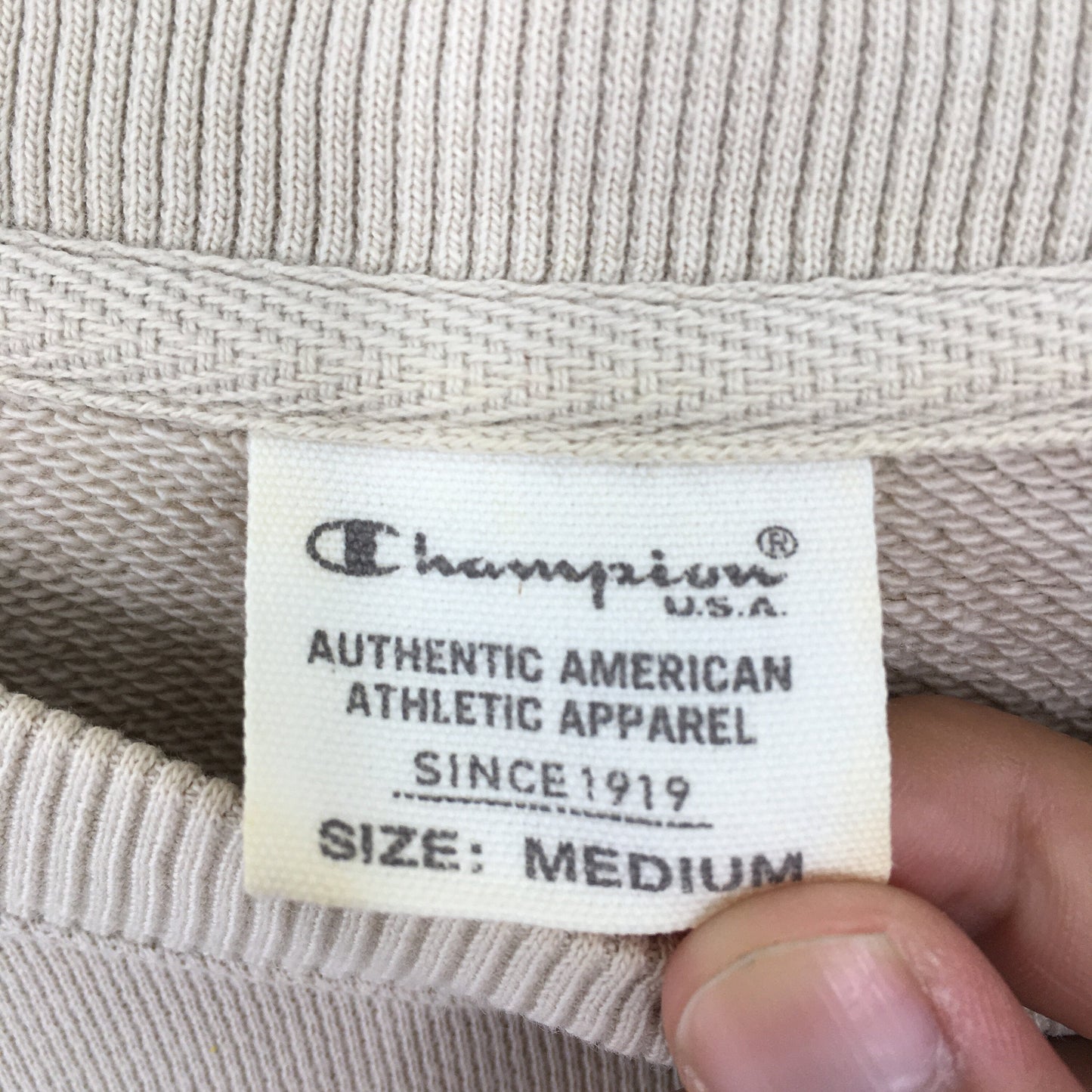 Champion Jamestown Brown Sweater Small