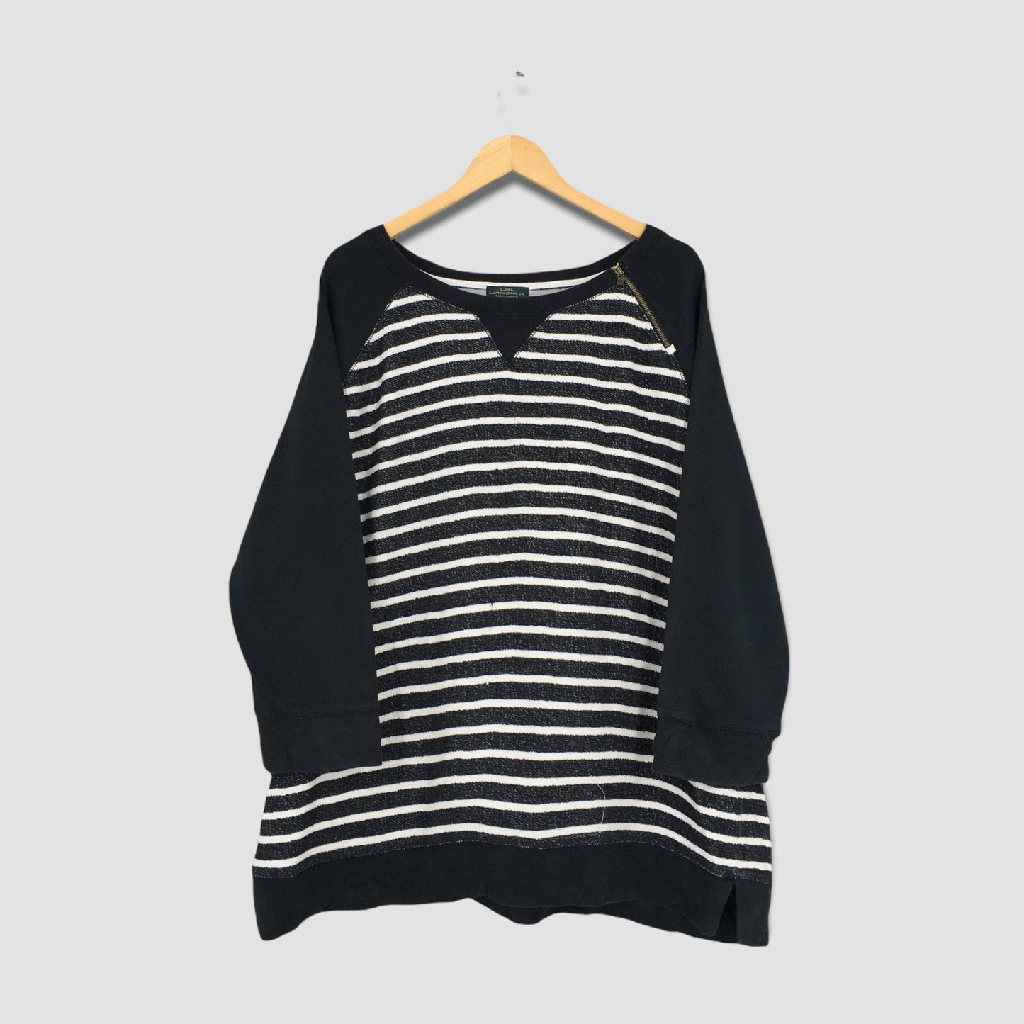 Ralph Lauren Stripes Women Sweatshirt 3XLarge