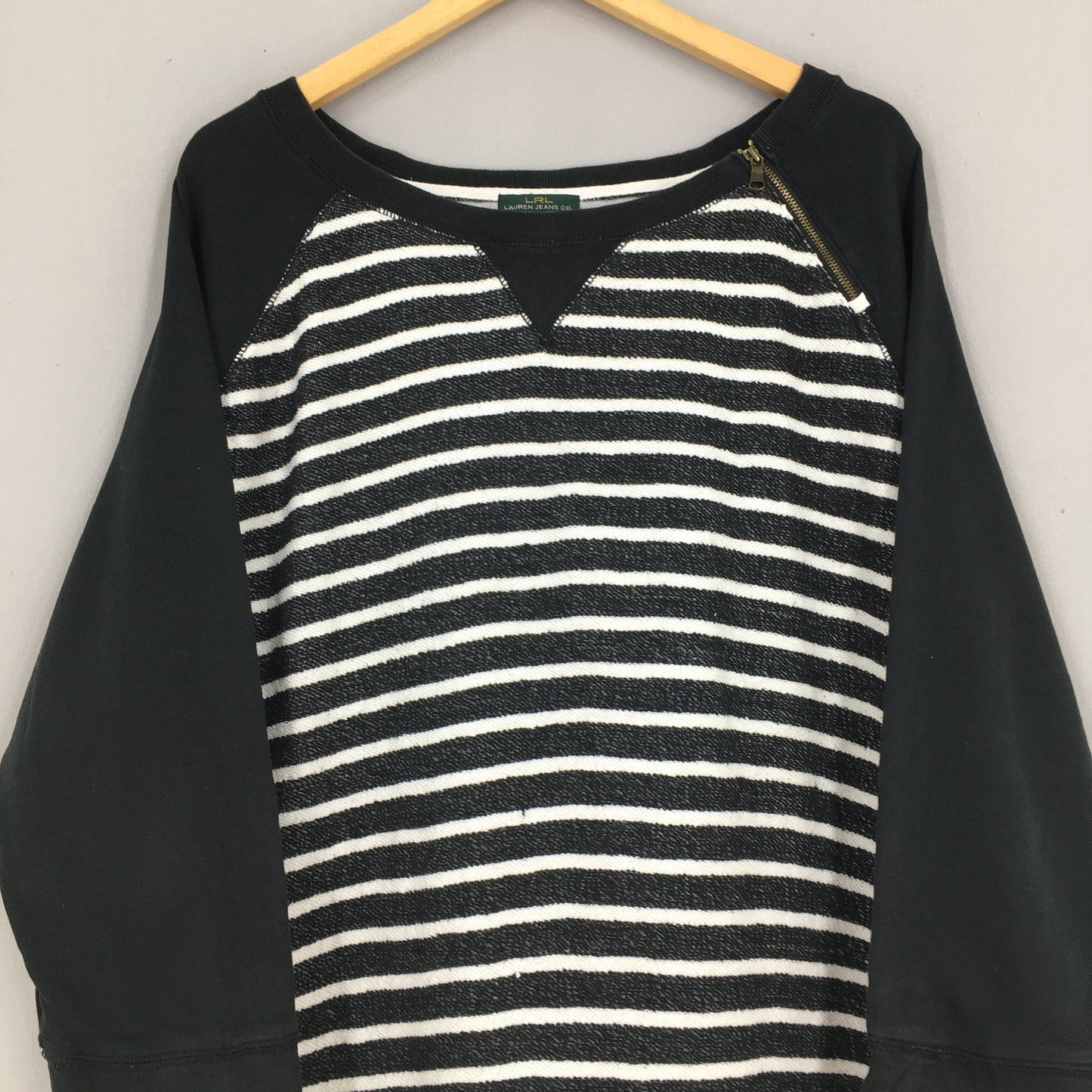 Ralph Lauren Stripes Women Sweatshirt 3XLarge