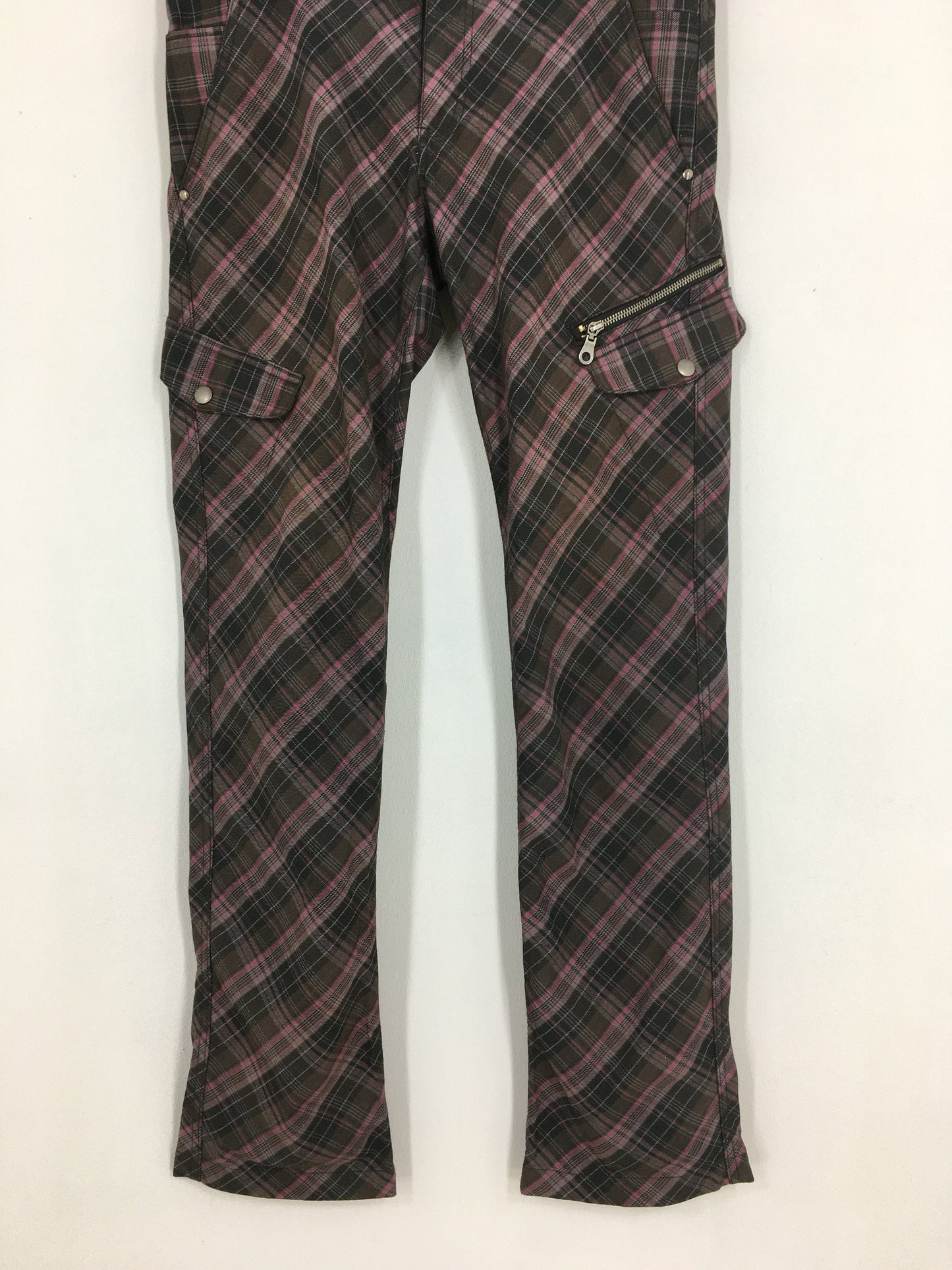 Japanese Cargo Pants Tartan Size 34x33