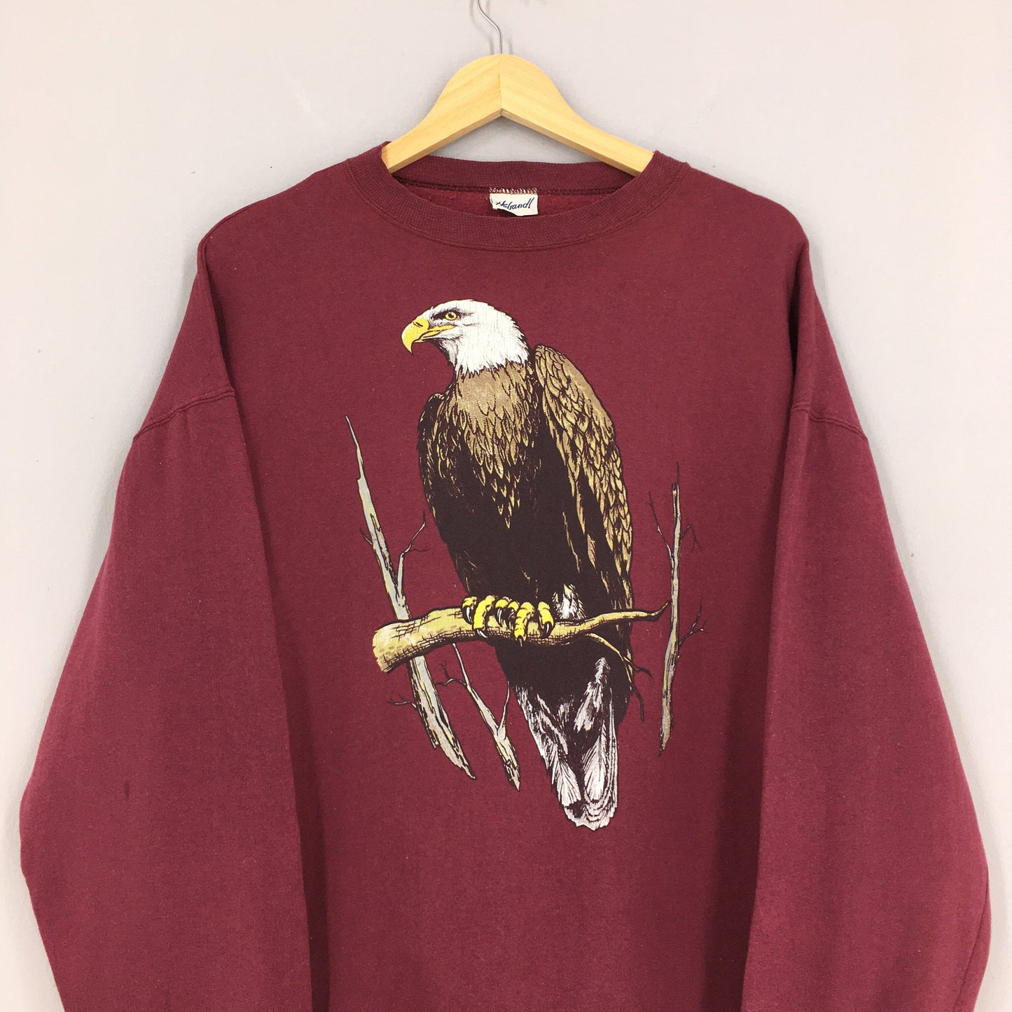 Alaska Eagles Red Sweatshirt Large