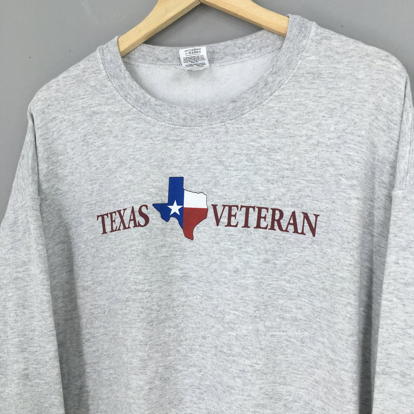 Texas Veteran Sweatshirt XLarge