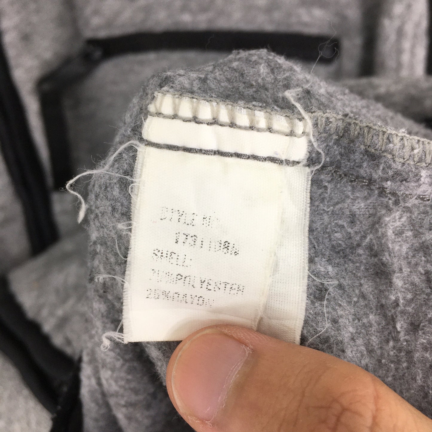 Penfield Gray Fleece Zipper Sweater Medium