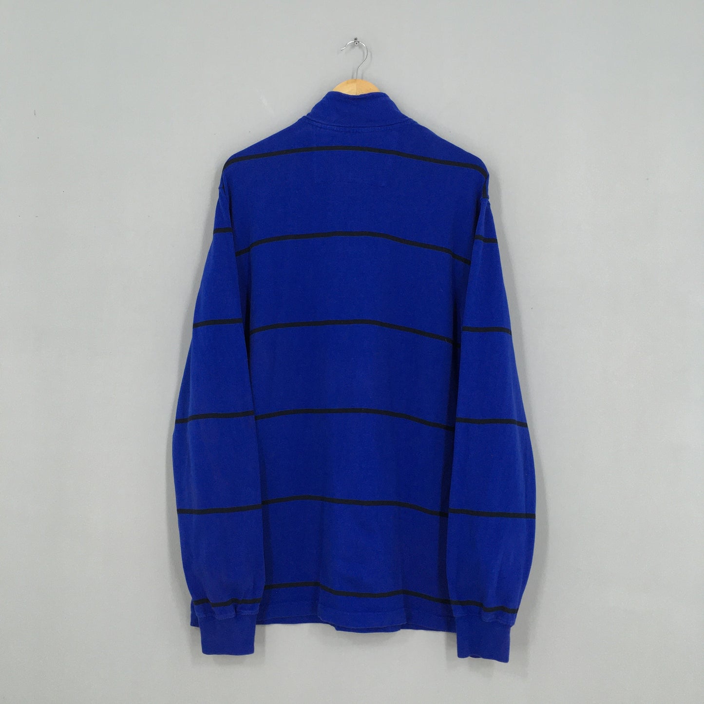 Chaps Ralph Lauren Stripes Blue Jumper Large