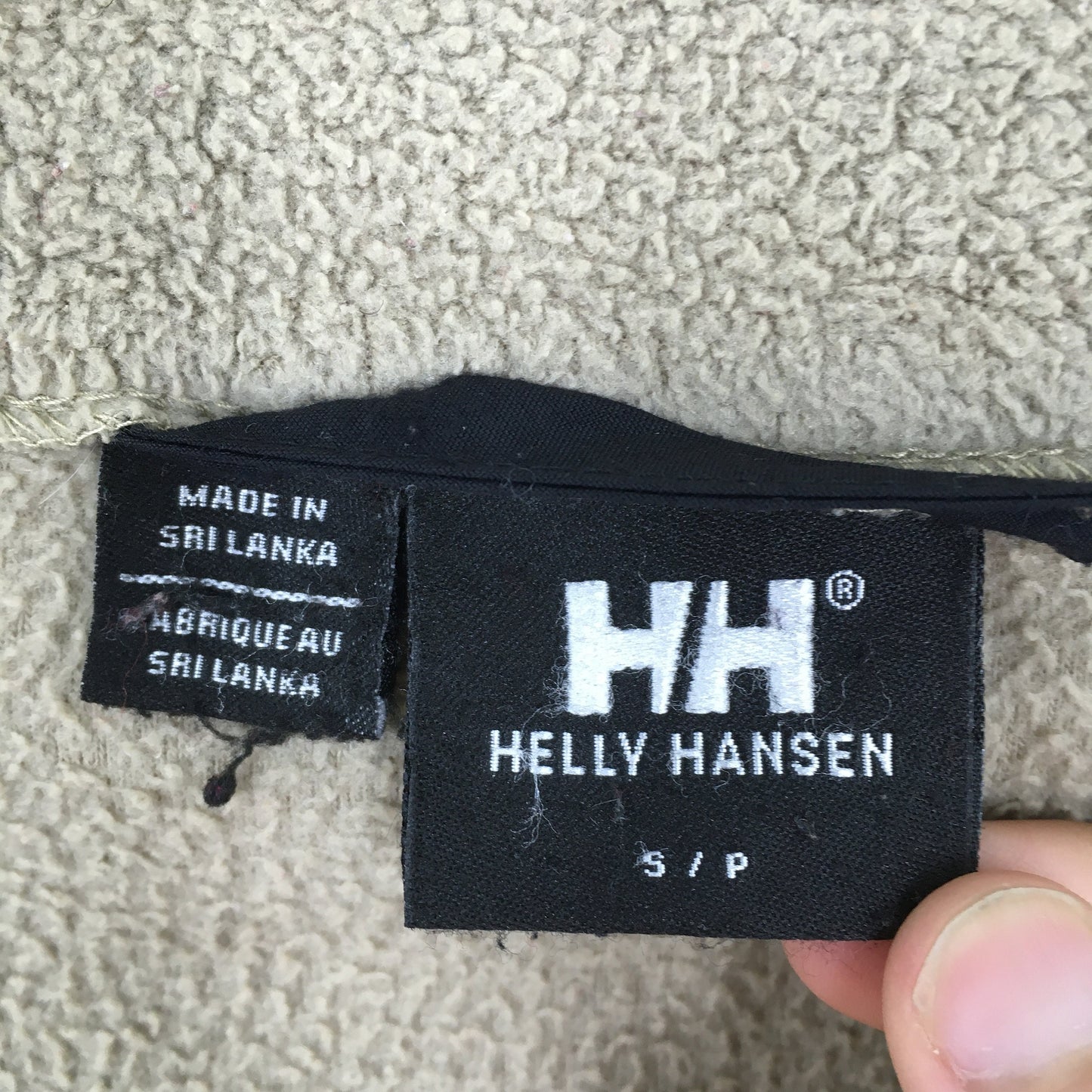 Helly Hansen Brown Fleece Sweatshirt Small