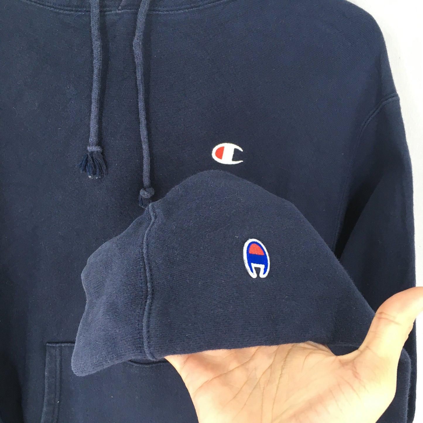 Champion Reverse Weave Hoodie Sweatshirt Medium