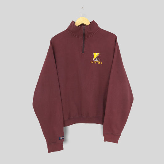 Kutztown University Burgundy Sweater Small