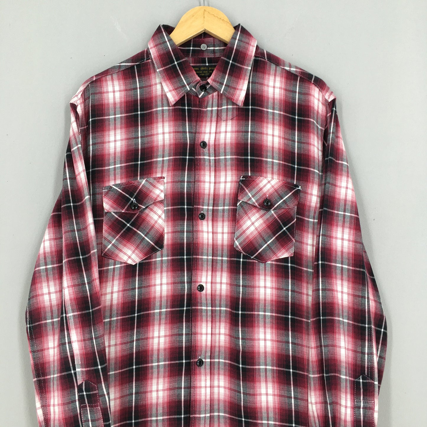 Plaid Shadow Tartan Flannel Large