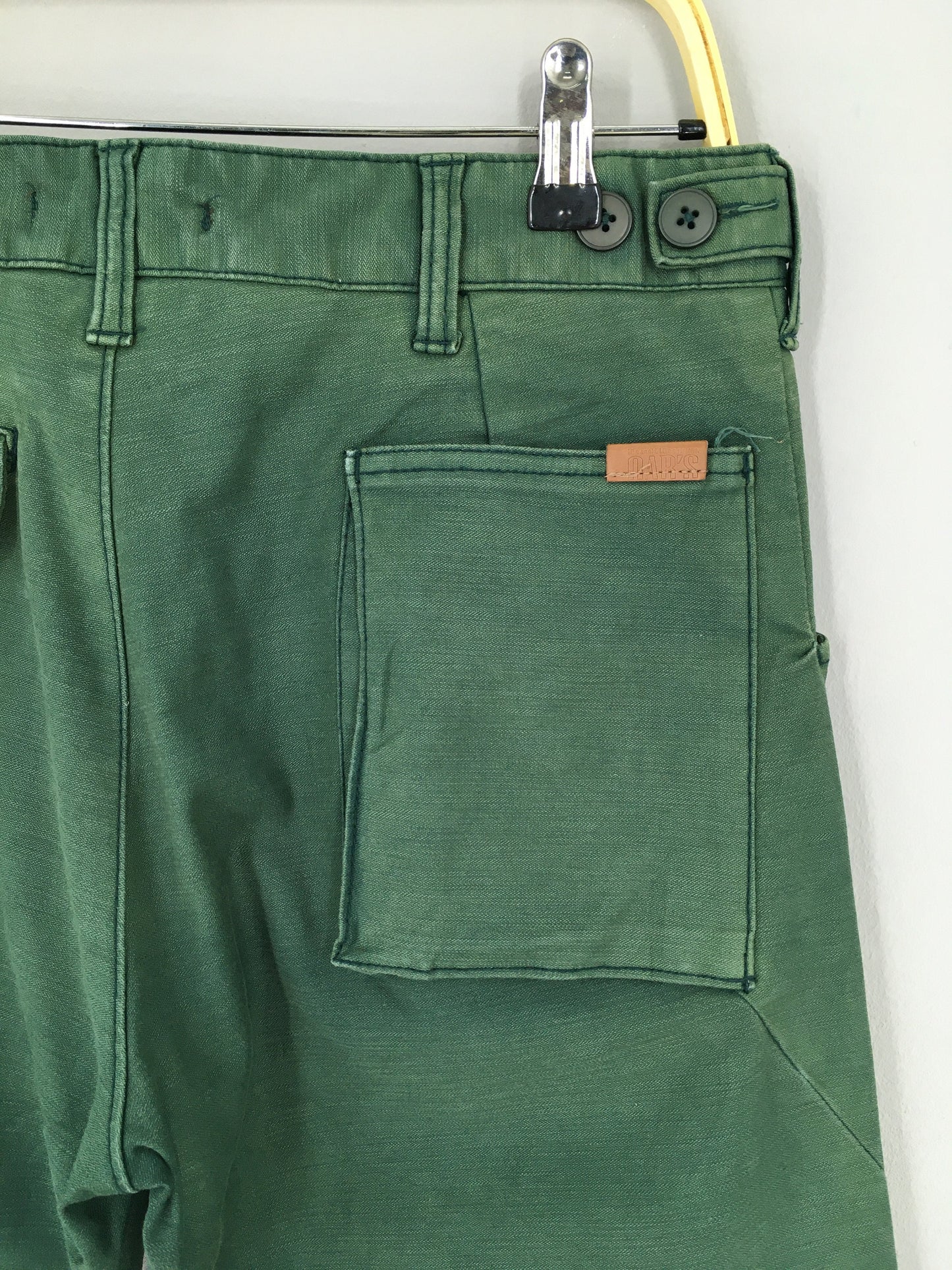 Oar's Japan Olive Slim Fit Cargo Pants Size 32x29