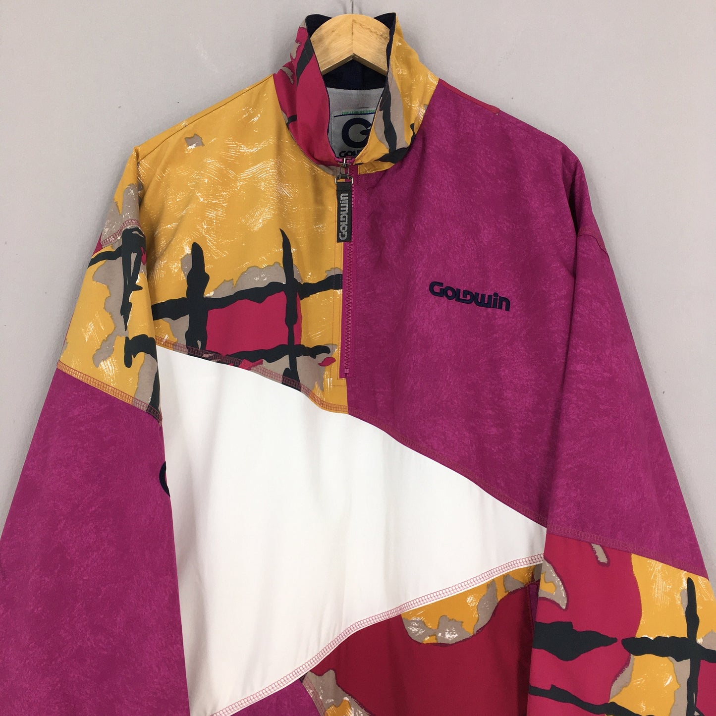 Goldwin Japan Colorblock Windbreaker Large