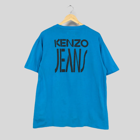 Kenzo Jeans Blue T Shirt Medium