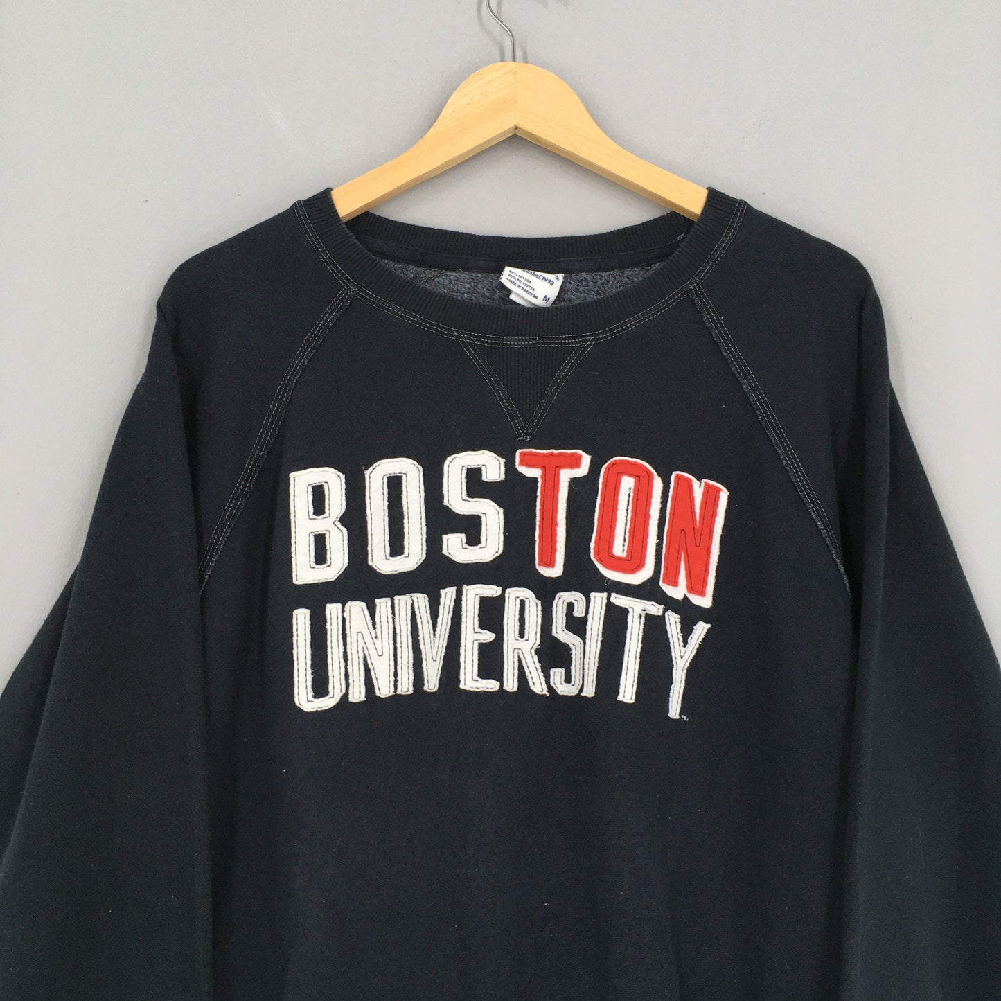 Boston University Black Sweater Medium