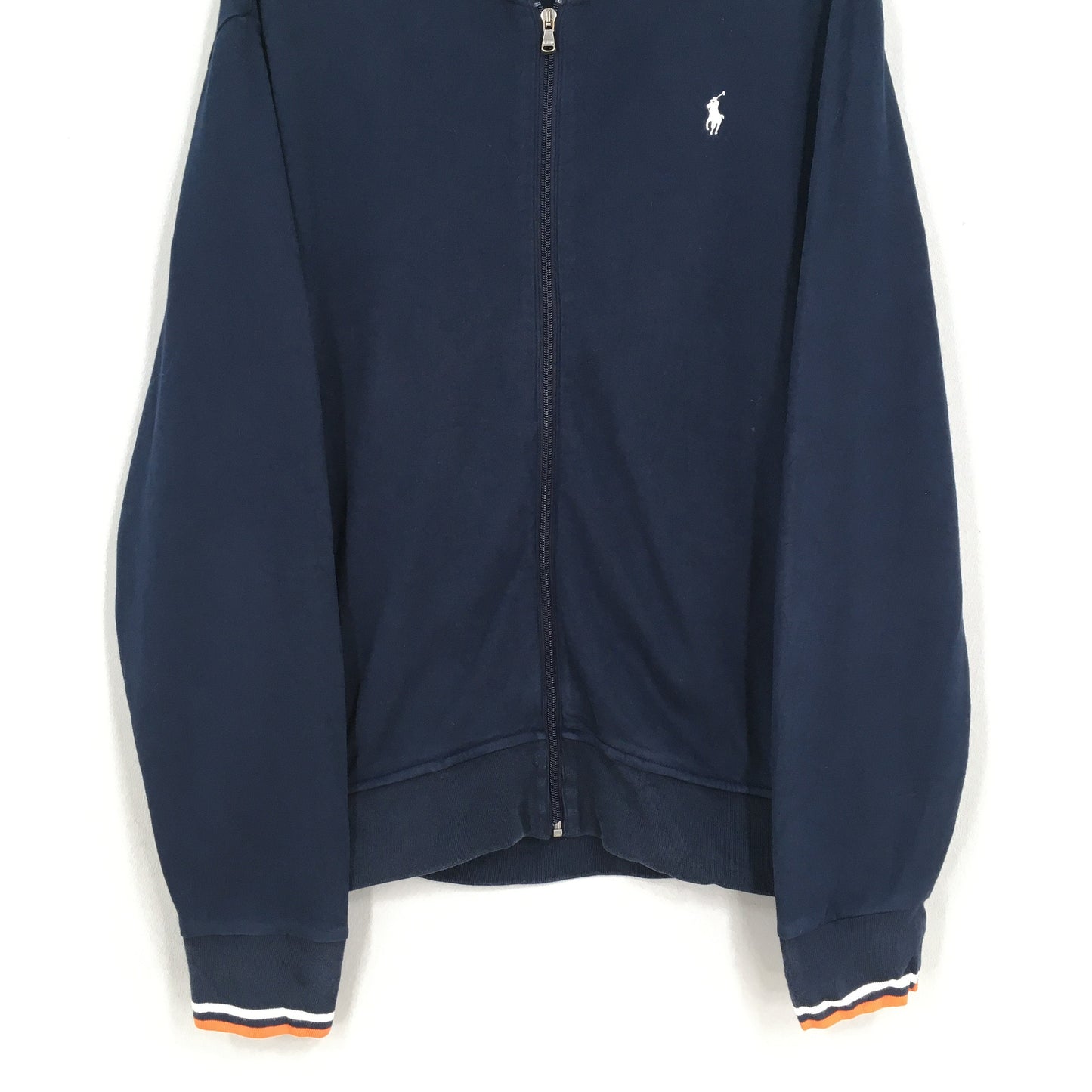 Polo Ralph Lauren Pony Blue Zip Up Sweater XLarge