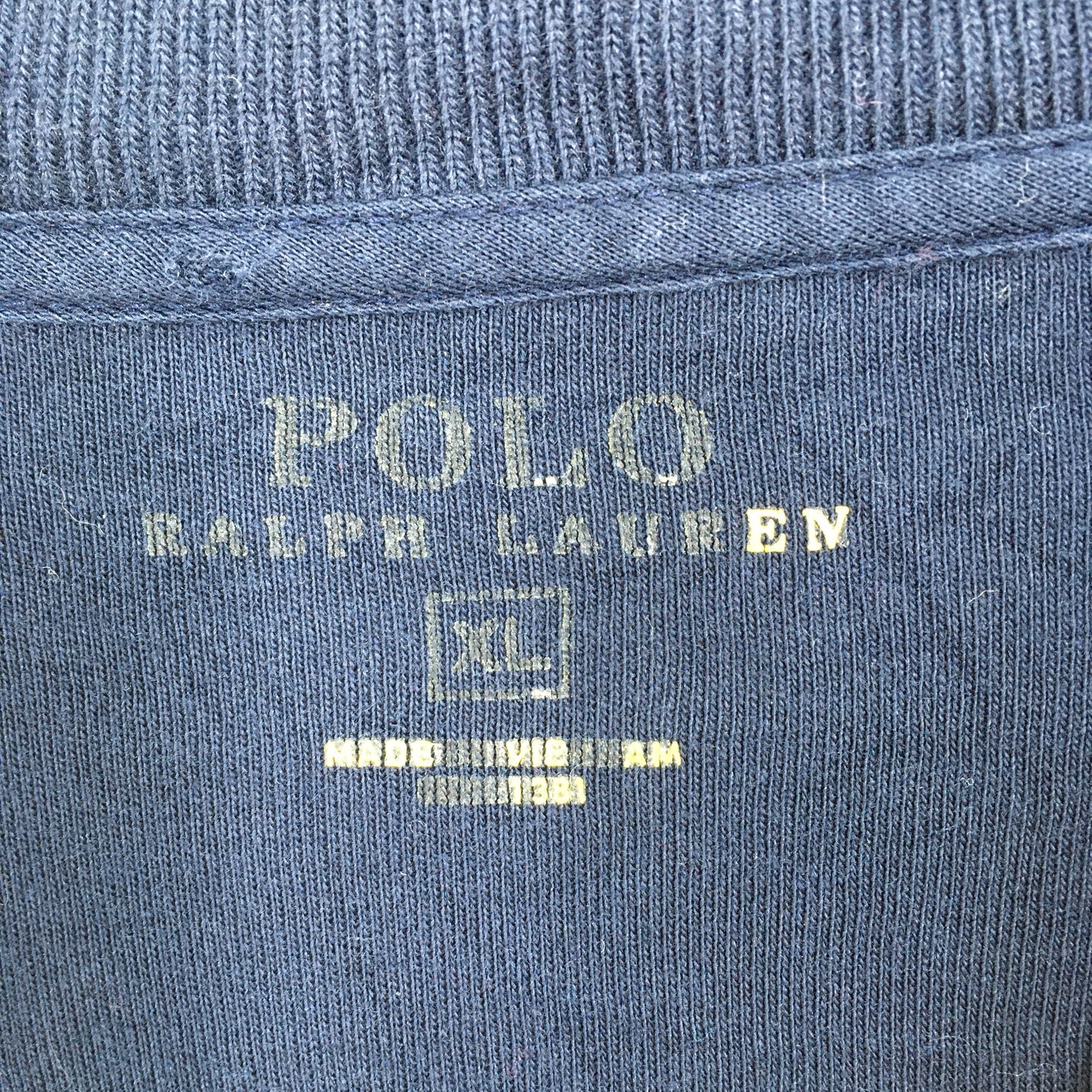 Polo Ralph Lauren Pony Blue Zip Up Sweater XLarge