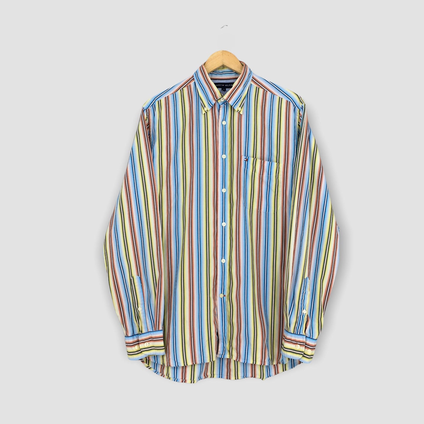 Tommy Hilfiger Stripes Multicolor Oxfords Medium