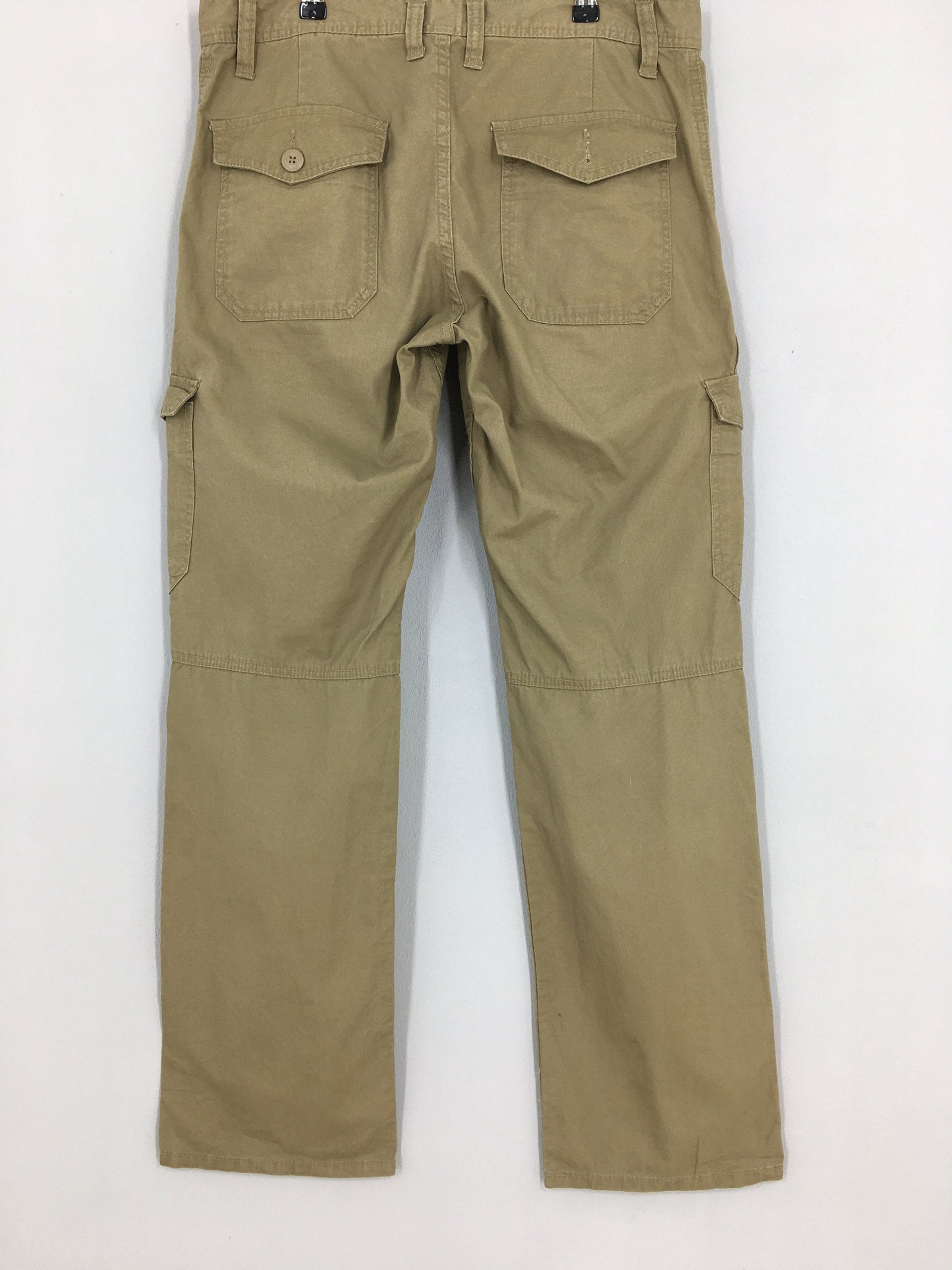 Japanese Surplus Olive Cargo Pants Size 34x32