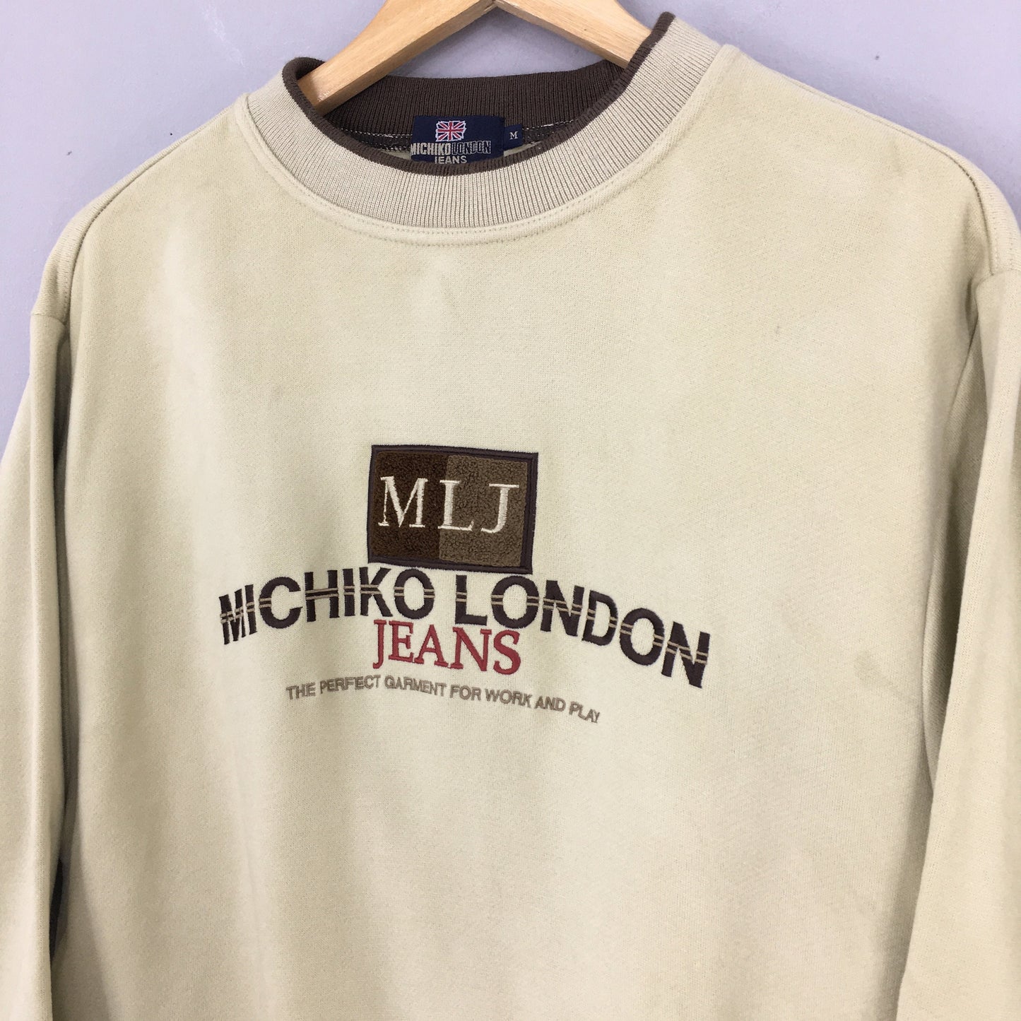 Michiko London Jeans Sweatshirt Medium