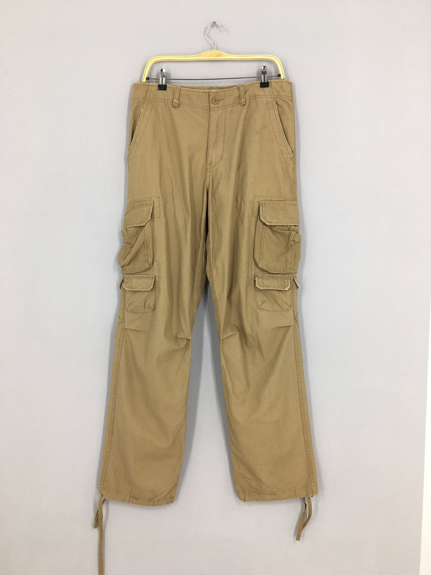 B.C.B.S Japan Drawstring Hem Cargo Pants Size 34x32.5