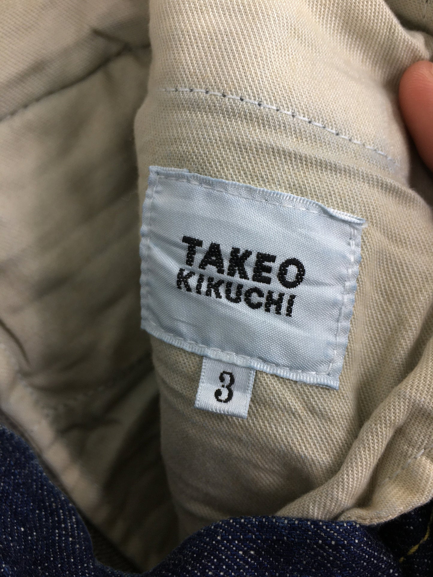 Takeo Kikuchi Japanese Techwear Cargo Size 32x30