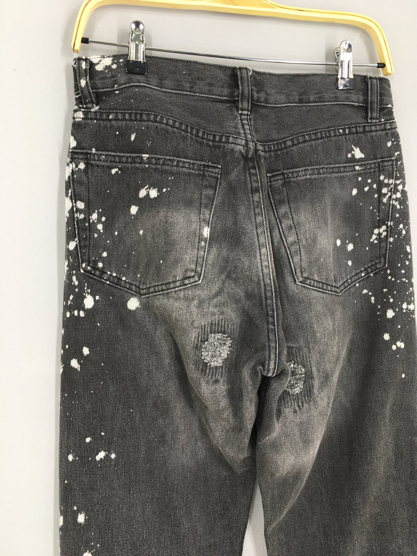 Movin Japan Splatter Painter Jeans Distressed Size 29x32