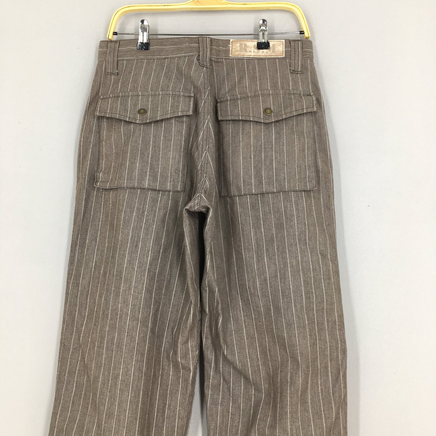 Amore Puro Striped Cargo Pants Size 30x32.5