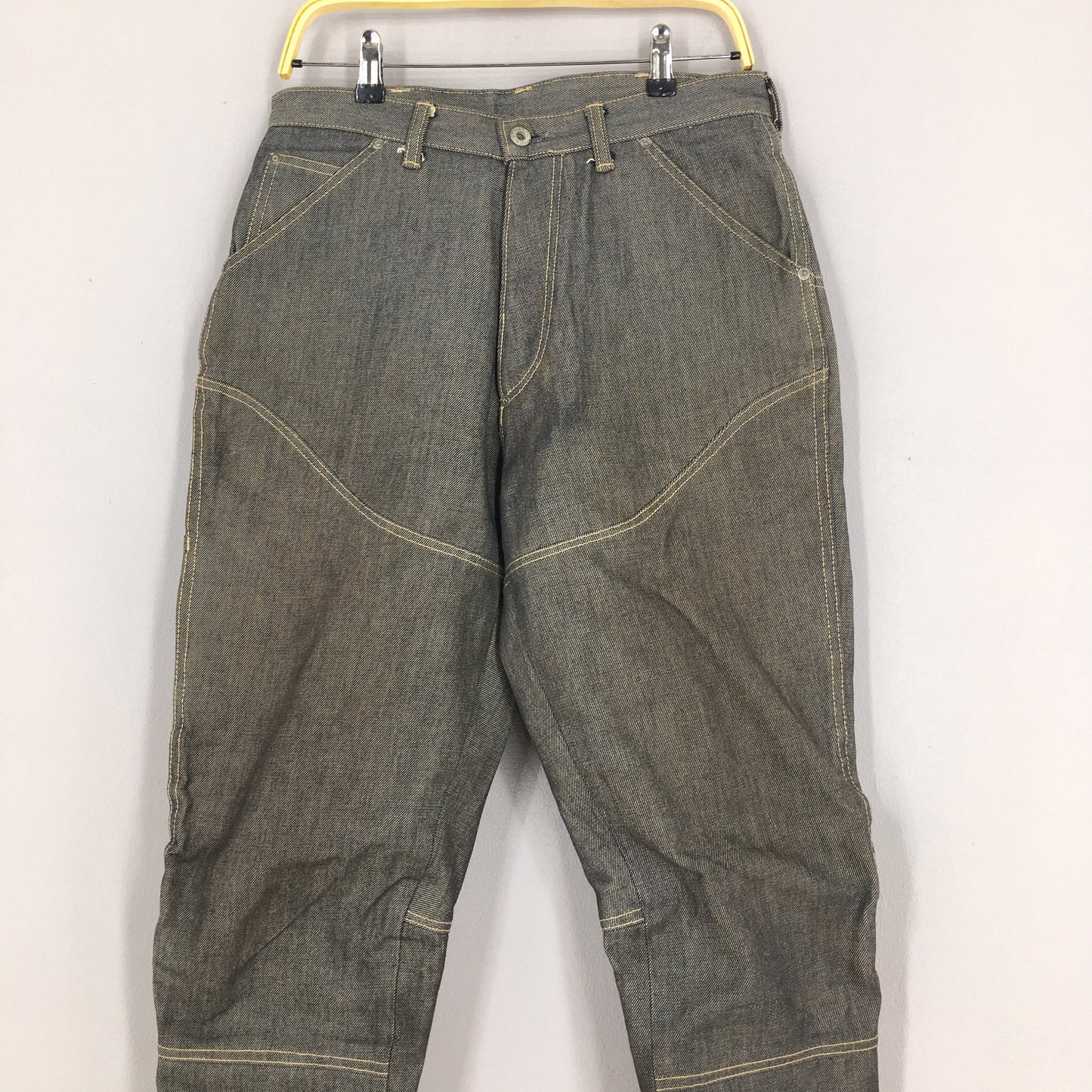 Mad Hectic Denim Co Japan Chore Cargo Pants Size 32x29