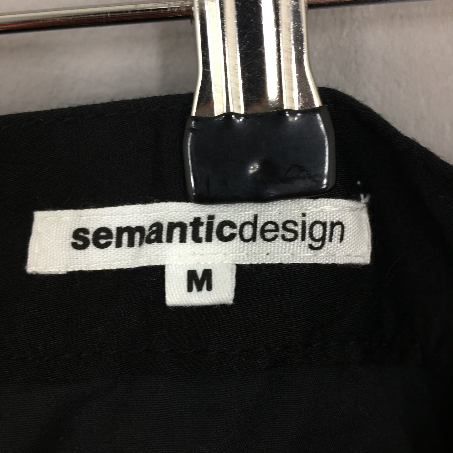 Semantic Design Cargo Black Bondage Pants Size 31x33