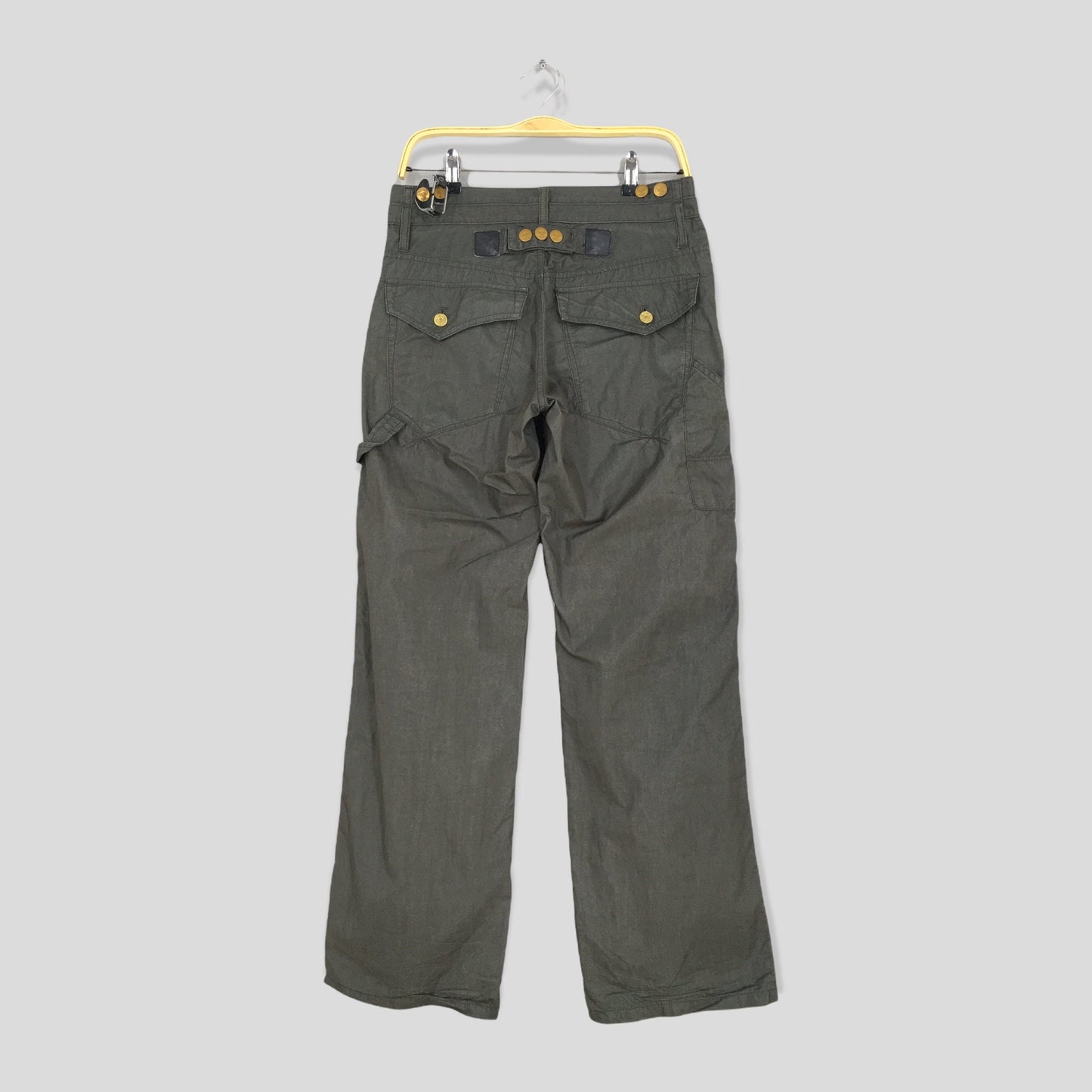 PPFM Japan Bondage Cargo Olive Pants Size 30x31