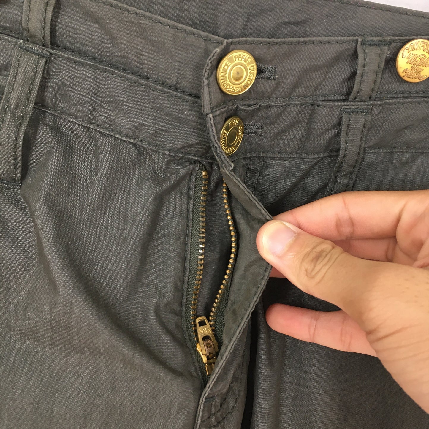 PPFM Japan Bondage Cargo Olive Pants Size 30x31