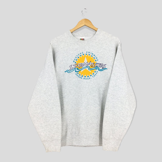 Starmasters Swimming Texas Sweatshirt Large