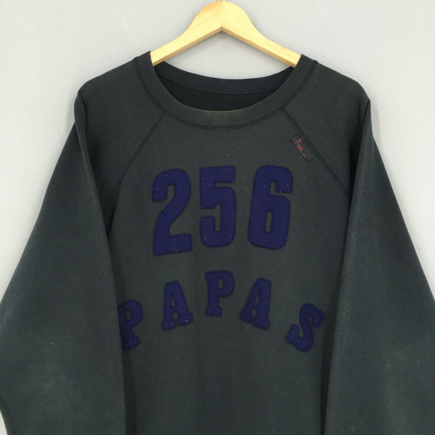 Papas 256 Maniere De Heming Black Sweatshirt Large